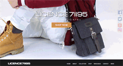 Desktop Screenshot of licence71195.com